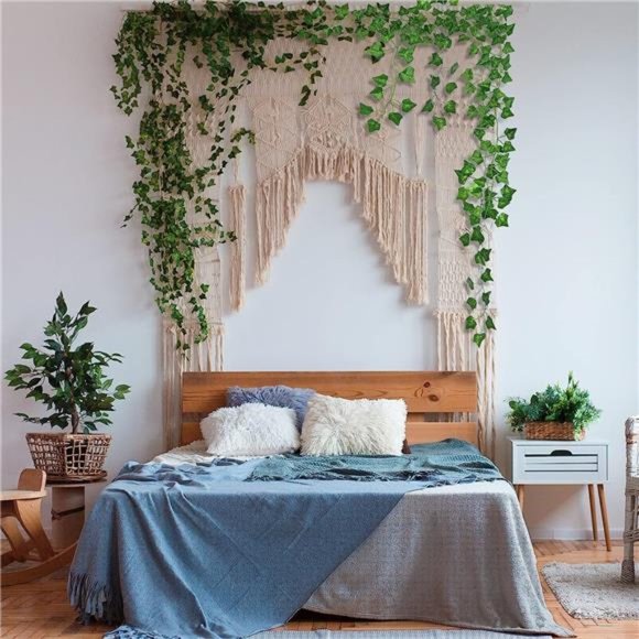 24Pack 168Ft Artificial Ivy Fake Vines,Ivy Garland Greenery Garland Fake Hanging - Picture 4 of 6